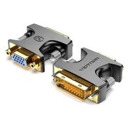Vention ECFB0 Adaptador DVI (24+5) Macho a VGA Hembra Negro